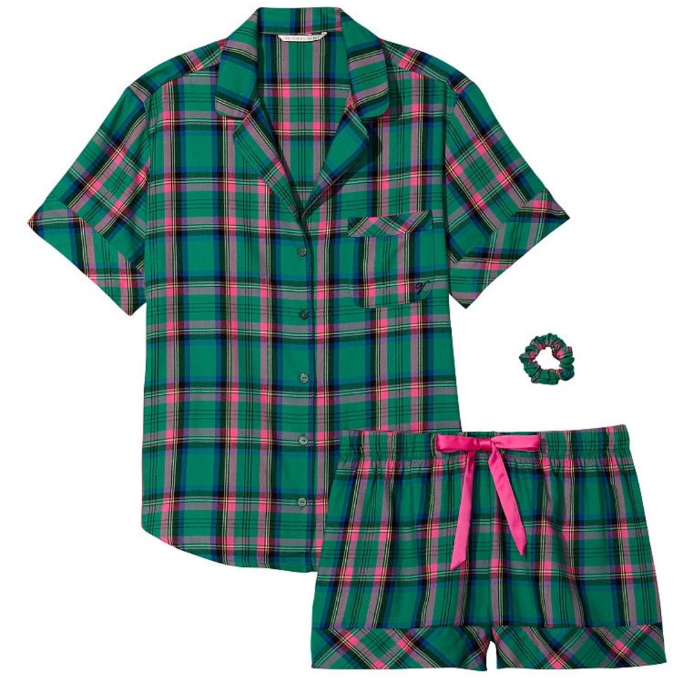 Victoria’s Secret Pajamas with matching scrunchie